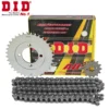 Nhông sên dĩa DID xe Smash, X-Bike, Axelo số tự động (sên 9 ly) 428DXN-102L, 14T-36T