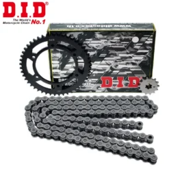 Sên nhông dĩa DID XSR 155, R15 ('17) sên phốt T-Ring 428VIX x 132FB, 14T-48T BLACK EDP