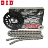 Sên nhông dĩa DID Exciter 155 ('22) phốt T-Ring 428VIX-126FB (14T-46T) BLACK EDP