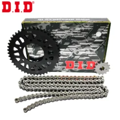Sên nhông dĩa DID Exciter 155 ('22) phốt T-Ring 428VIX-126FB (14T-46T) BLACK EDP