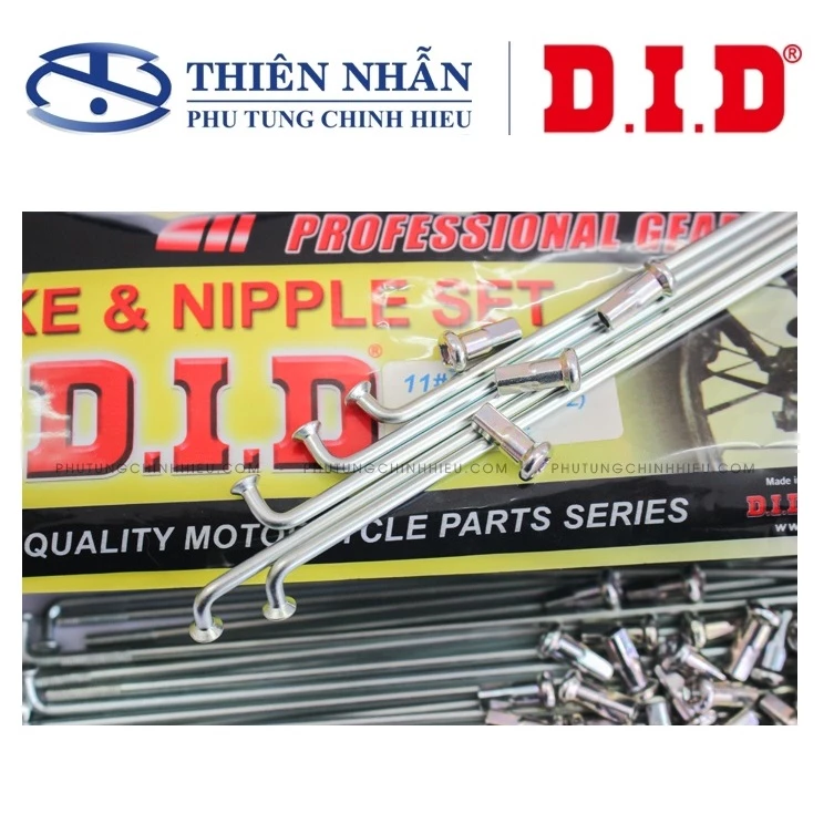 Căm DID 9G (lỗ lớn) xe Honda Dream bánh sau D002Z - Ảnh 2