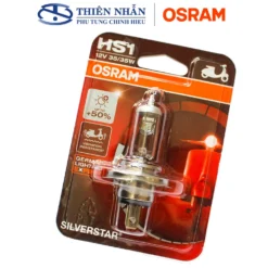 Bóng đèn HALOGEN OSRAM HS1 Wave RS, Future 125, Vision, Air Blade 125, Exciter, Lead 125 tăng sáng (64185SVS01B)