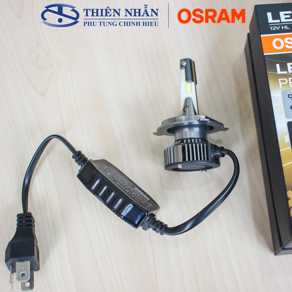 Bóng đèn LED OSRAM H4 xe SH, Mô tô, Ô tô, Air Blade, Vision, Exciter, Wave RS, Future Neo siêu sáng trắng (46204CW) - Ảnh 4