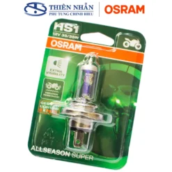Bóng đèn HALOGEN OSRAM HS1 Vision, Air Blade 110 (Việt)/125, Wave RS, Sirius tăng sáng phá sương (64185ALS-01B)