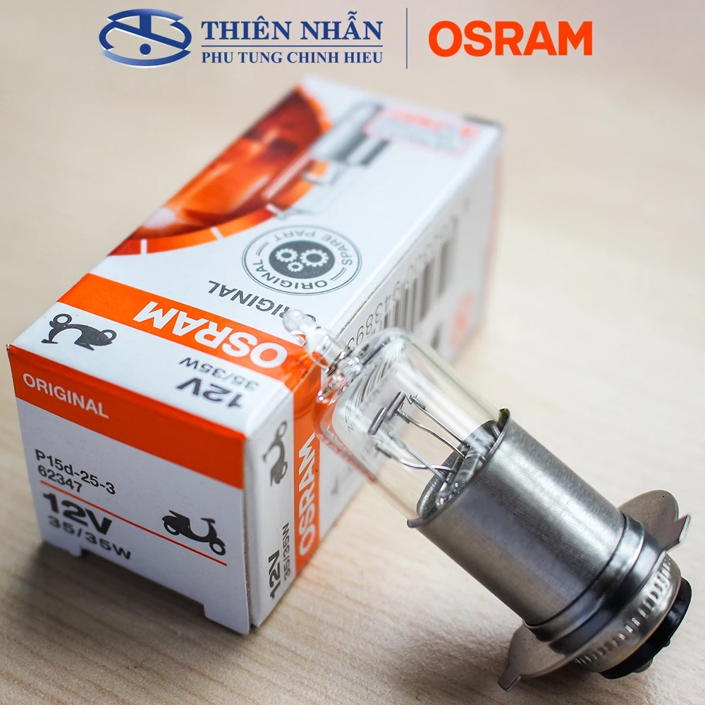 Bóng đèn HALOGEN OSRAM T19 (M5) Wave 110 Thái (62347) (Hỏa Tiễn)