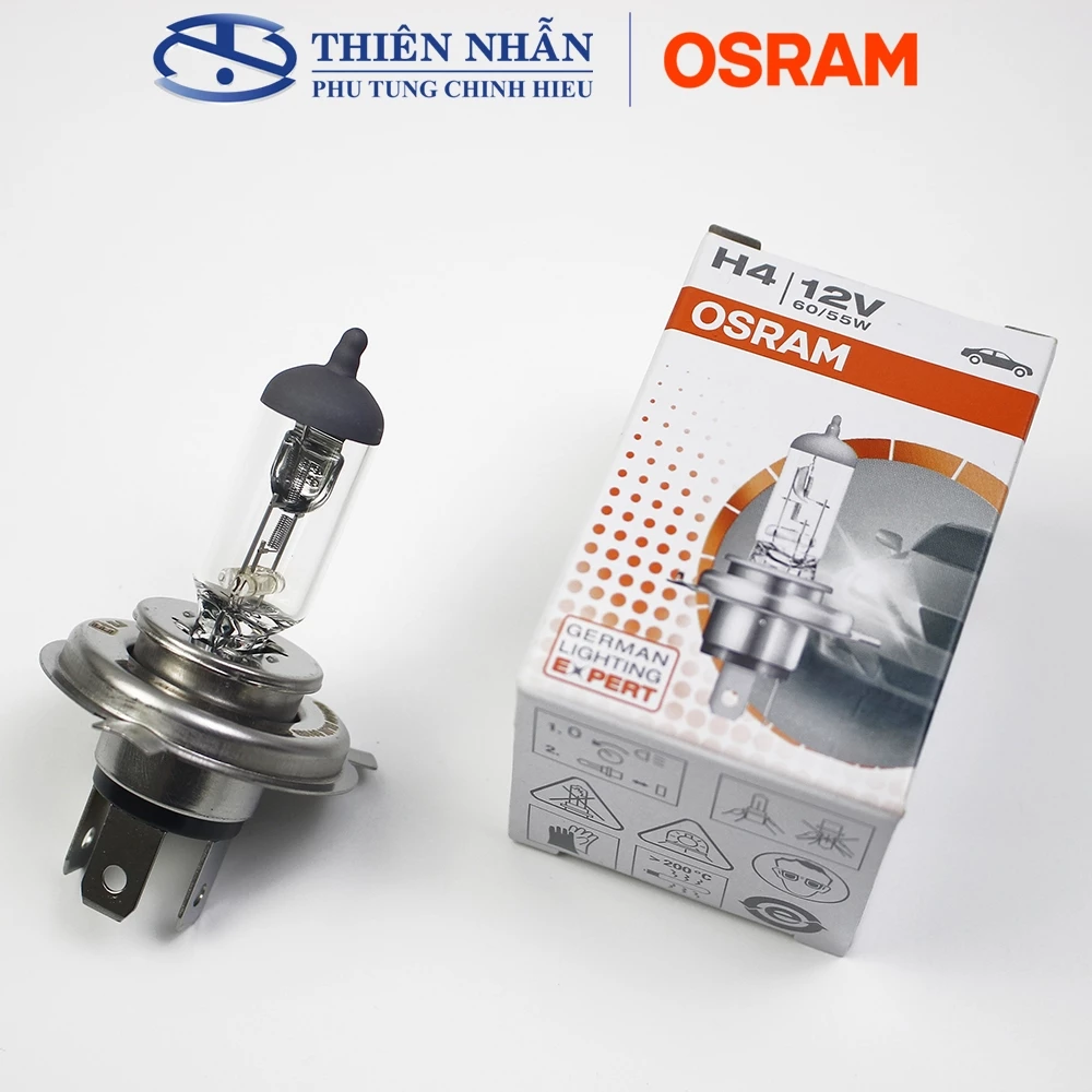 Bóng đèn HALOGEN OSRAM H4 xe SH, Dylan, Attila, Mô tô, Ô tô (64193) - Ảnh 2