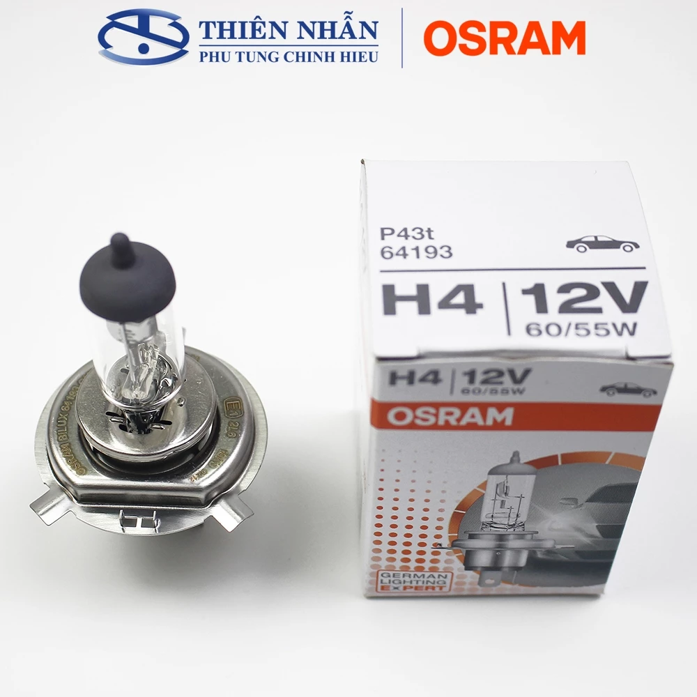 Bóng đèn HALOGEN OSRAM H4 xe SH, Dylan, Attila, Mô tô, Ô tô (64193) - Ảnh 4