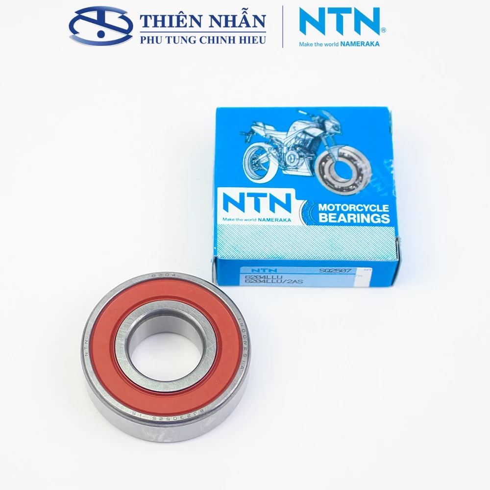 (Vòng Bi) Bạc Đạn NTN 6204LLU/2AS - Ảnh 4